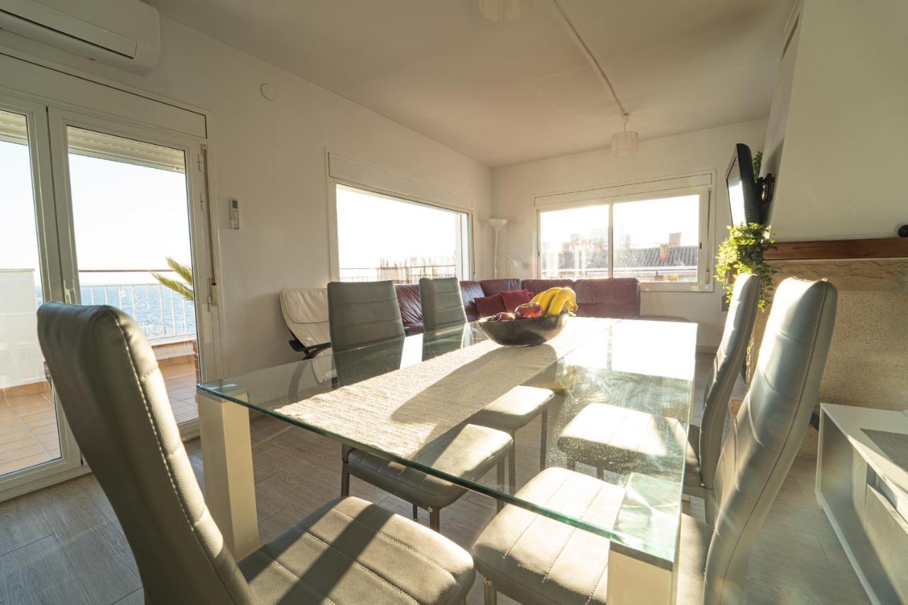 Ferienwohnung Terraza Al Mar Pineda de Mar Exterior foto