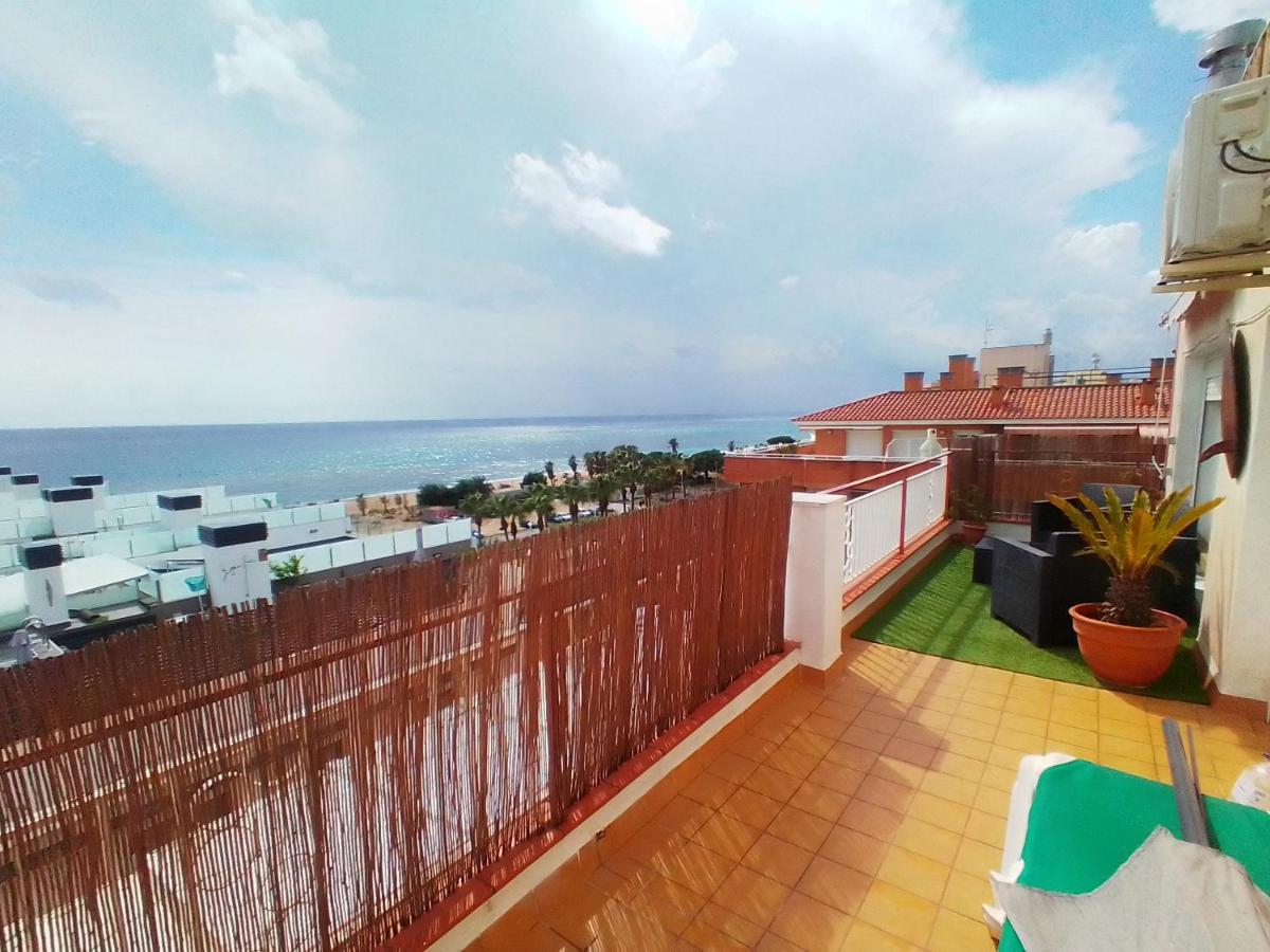 Ferienwohnung Terraza Al Mar Pineda de Mar Exterior foto