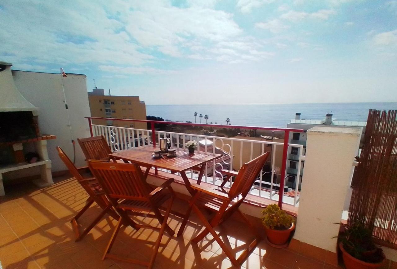 Ferienwohnung Terraza Al Mar Pineda de Mar Exterior foto