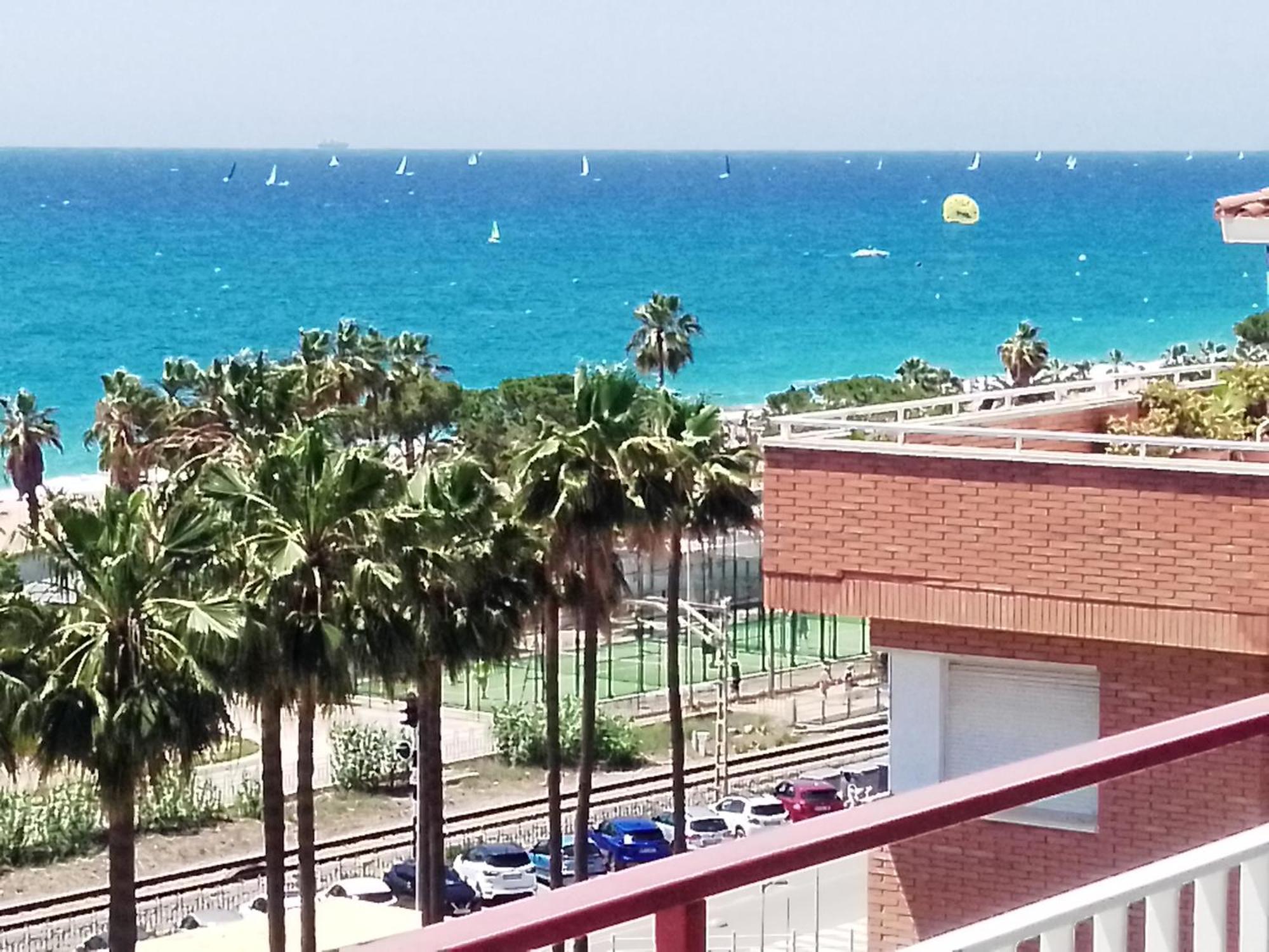 Ferienwohnung Terraza Al Mar Pineda de Mar Exterior foto